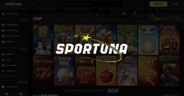 Sportuna Casino: Ein Erfolgserlebnis mit unserem exklusiven No Deposit Bonus - overview